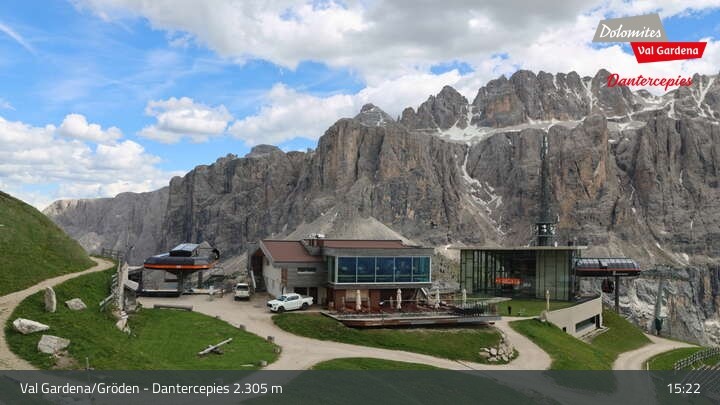Archiv Foto Webcam Gröden - Dantercepies Bergstation