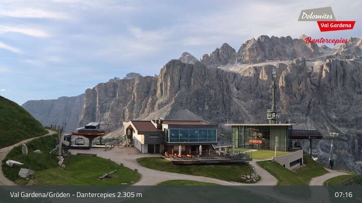 Archiv Foto Webcam Gröden - Dantercepies Bergstation