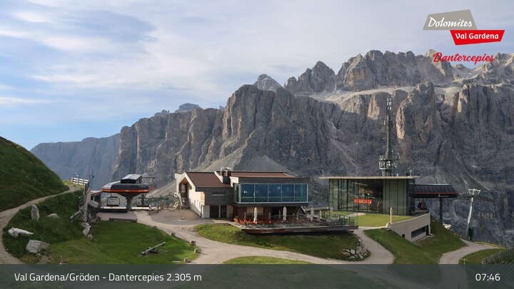 Archiv Foto Webcam Gröden - Dantercepies Bergstation