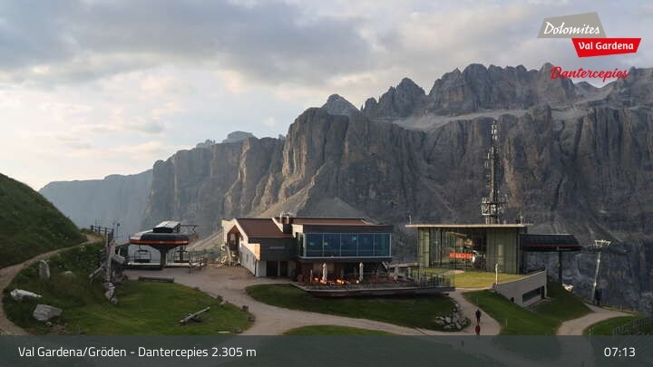 Archiv Foto Webcam Gröden - Dantercepies Bergstation