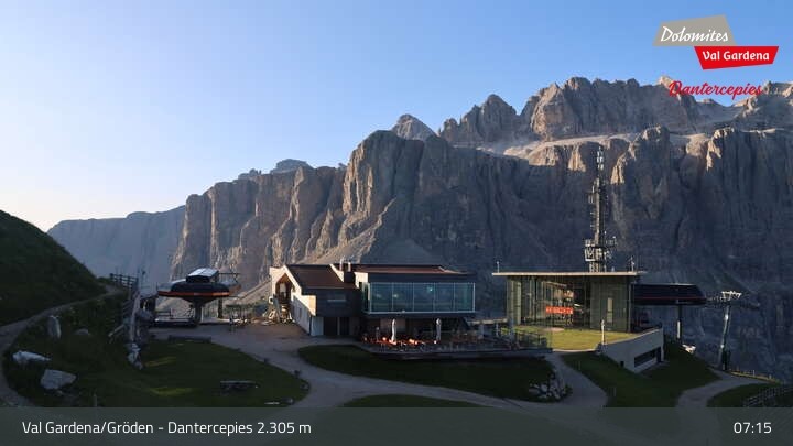 Archiv Foto Webcam Gröden - Dantercepies Bergstation