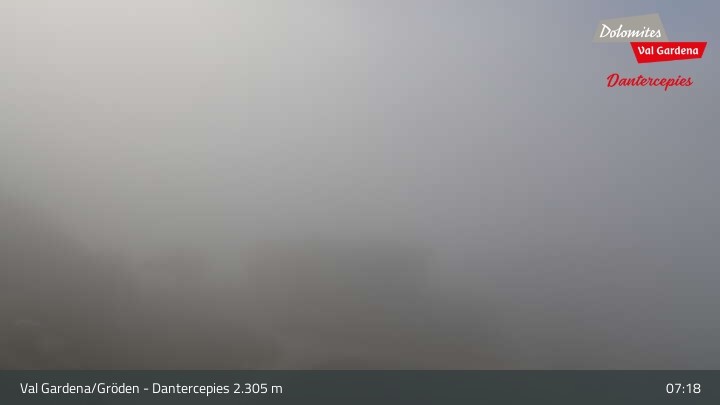 Archiv Foto Webcam Gröden - Dantercepies Bergstation