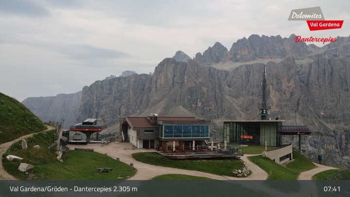 Archiv Foto Webcam Gröden - Dantercepies Bergstation