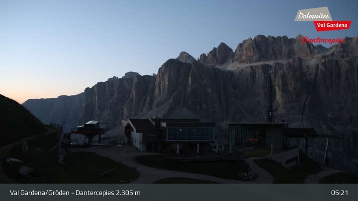 Archiv Foto Webcam Gröden - Dantercepies Bergstation