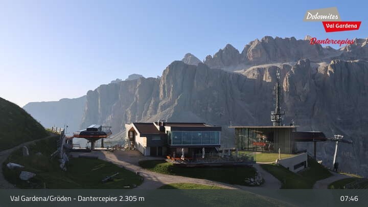 Archiv Foto Webcam Gröden - Dantercepies Bergstation