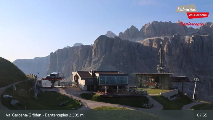 Archiv Foto Webcam Gröden - Dantercepies Bergstation