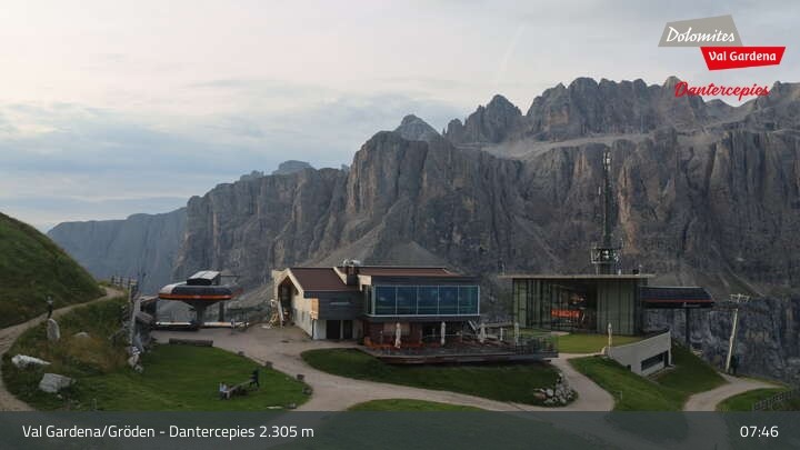 Archiv Foto Webcam Gröden - Dantercepies Bergstation