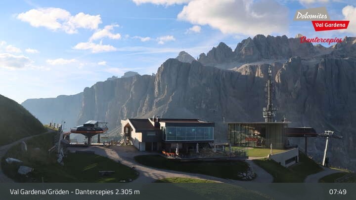 Archiv Foto Webcam Gröden - Dantercepies Bergstation