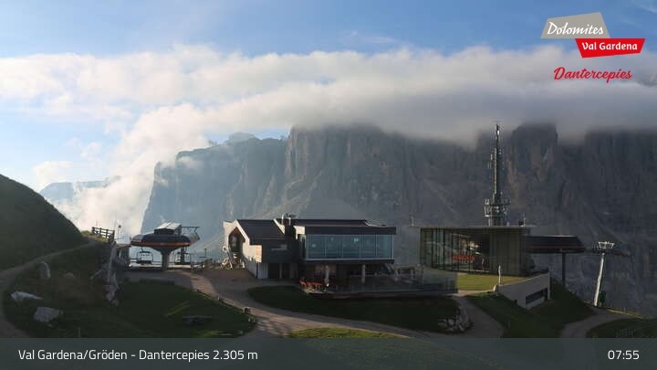 Archiv Foto Webcam Gröden - Dantercepies Bergstation