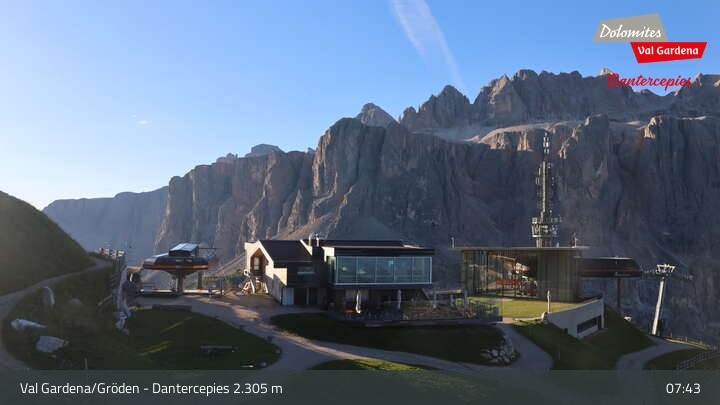 Archiv Foto Webcam Gröden - Dantercepies Bergstation