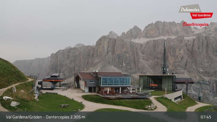 Archiv Foto Webcam Gröden - Dantercepies Bergstation