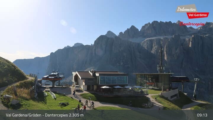 Archiv Foto Webcam Gröden - Dantercepies Bergstation
