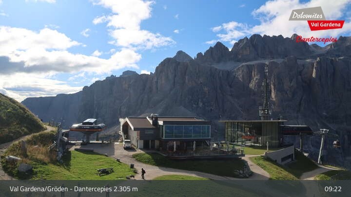 Archiv Foto Webcam Gröden - Dantercepies Bergstation