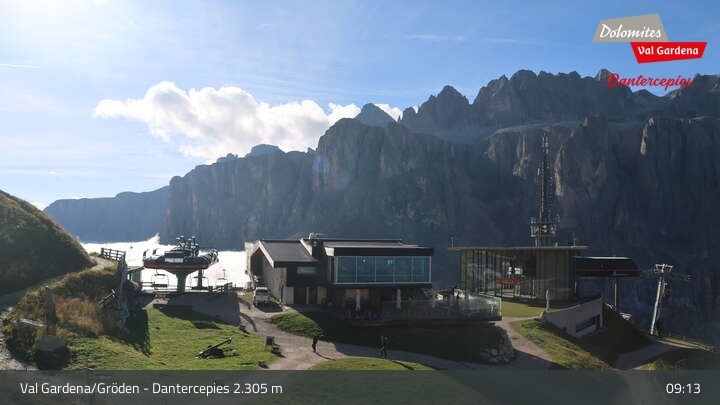 Archiv Foto Webcam Gröden - Dantercepies Bergstation