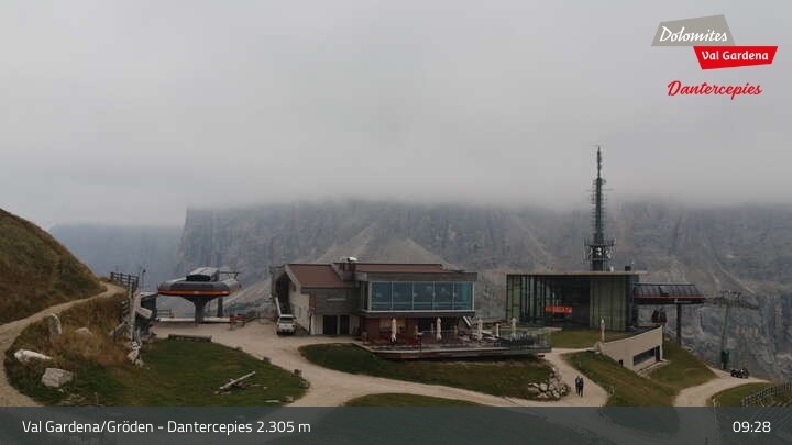 Archiv Foto Webcam Gröden - Dantercepies Bergstation