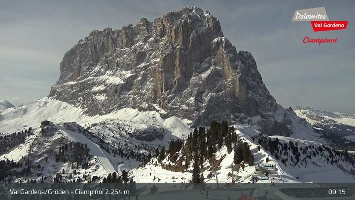 Archived image Webcam Val Gardena - Ciampinoi