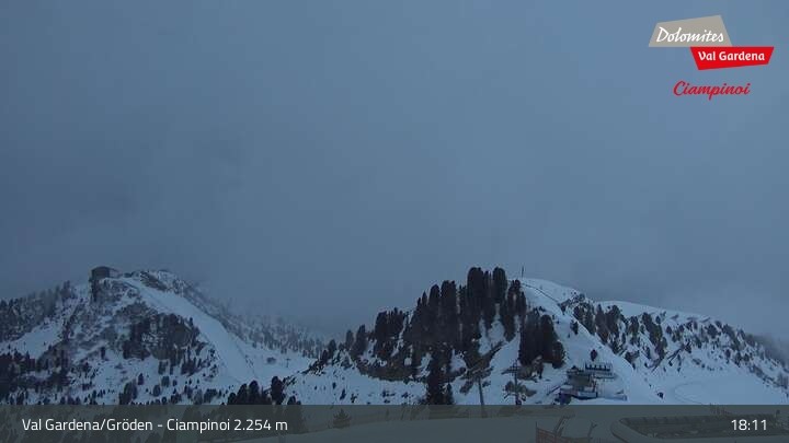 Archiv Foto Webcam Gröden - Ausblick Ciampinoi