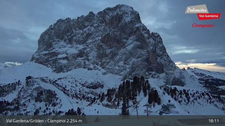 Archiv Foto Webcam Gröden - Ausblick Ciampinoi