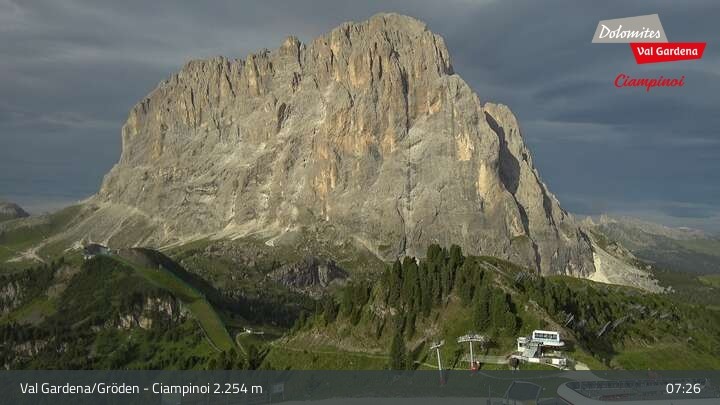 Archiv Foto Webcam Gröden - Ausblick Ciampinoi
