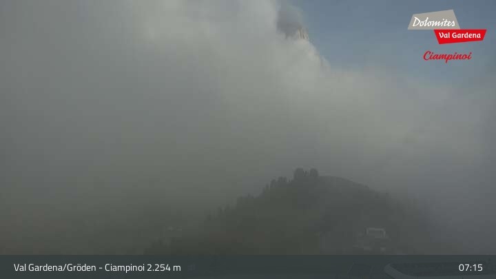 Archiv Foto Webcam Gröden - Ausblick Ciampinoi