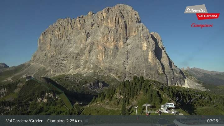 Archiv Foto Webcam Gröden - Ausblick Ciampinoi