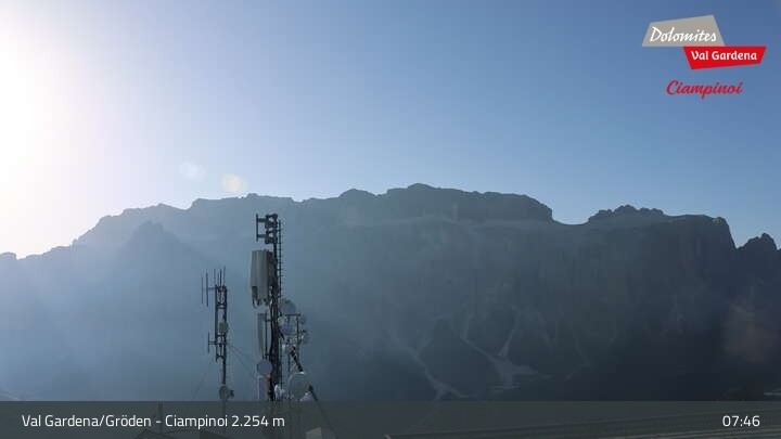 Archiv Foto Webcam Gröden - Ausblick Ciampinoi