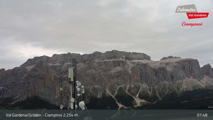 Archiv Foto Webcam Gröden - Ausblick Ciampinoi