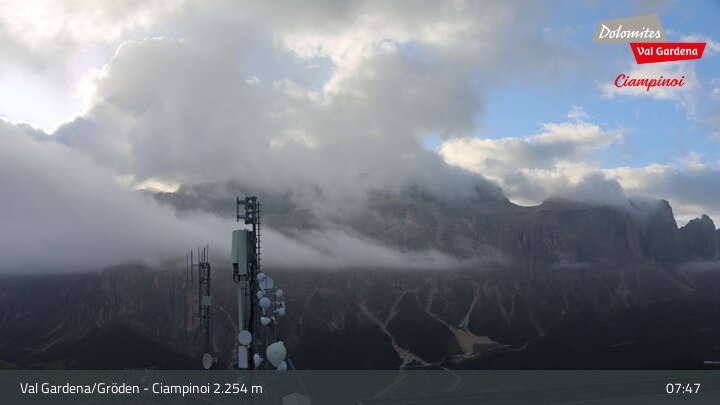 Archived image Webcam Val Gardena - Ciampinoi