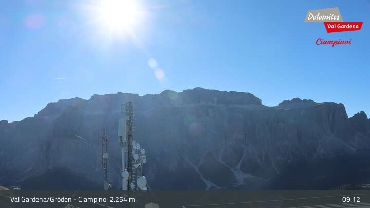 Archiv Foto Webcam Gröden - Ausblick Ciampinoi