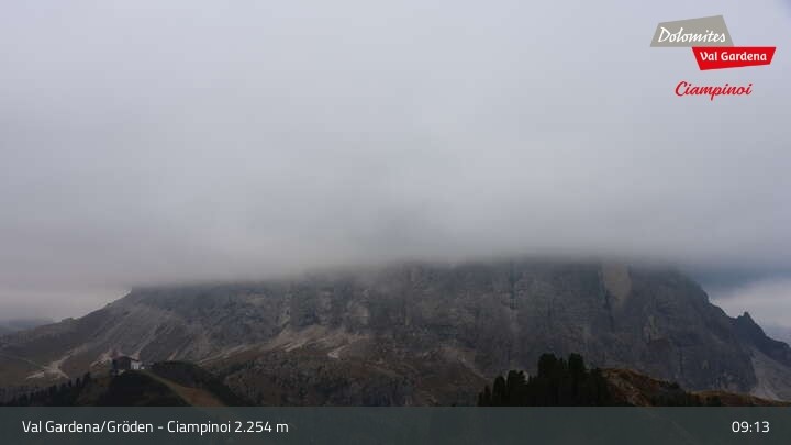 Archiv Foto Webcam Gröden - Ausblick Ciampinoi