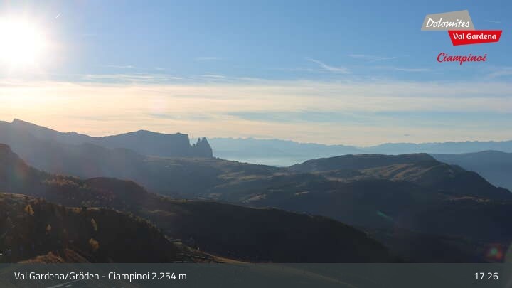 Archiv Foto Webcam Gröden - Ausblick Ciampinoi