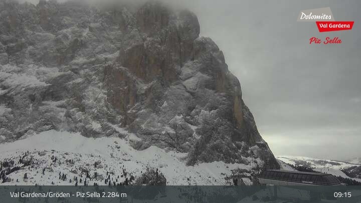 Archiv Foto Webcam Gröden - Piz Sella