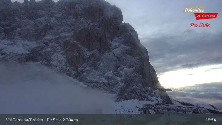 Archiv Foto Webcam Gröden - Piz Sella