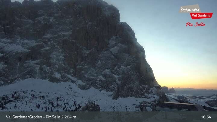 Archiv Foto Webcam Gröden - Piz Sella