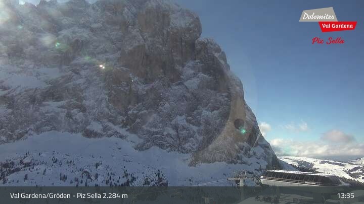 Archiv Foto Webcam Gröden - Piz Sella