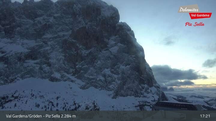 Archiv Foto Webcam Gröden - Piz Sella