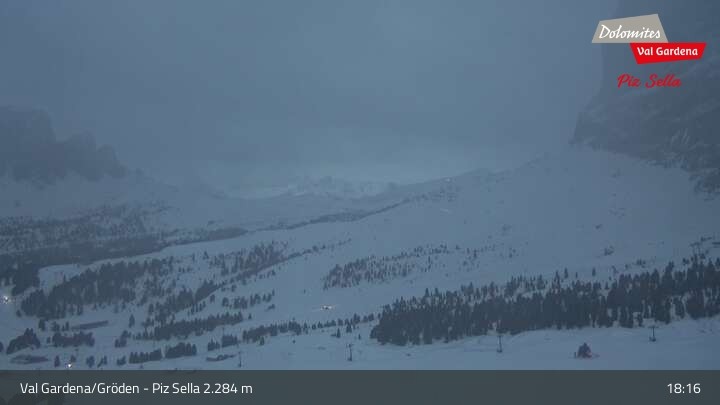 Archiv Foto Webcam Gröden - Piz Sella