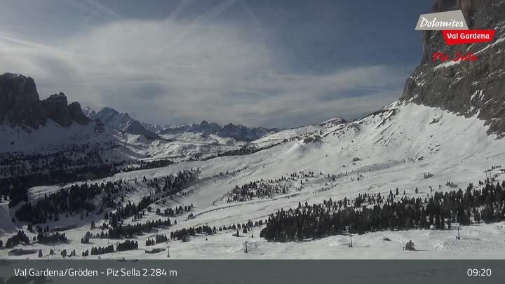Archived image Webcam Val Gardena - Piz Sella