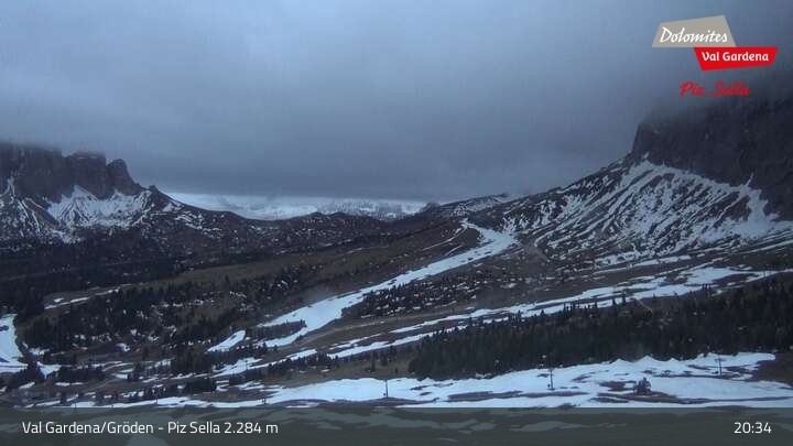 Archiv Foto Webcam Gröden - Piz Sella