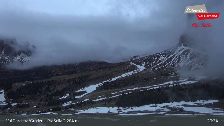 Archived image Webcam Val Gardena - Piz Sella