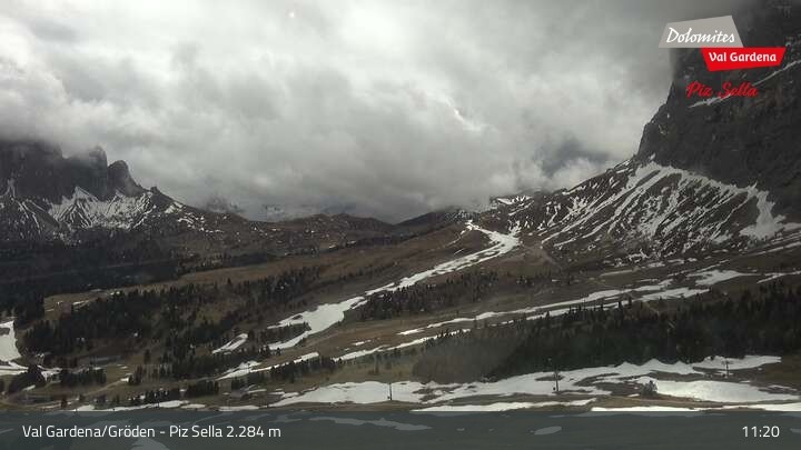 Archived image Webcam Val Gardena - Piz Sella