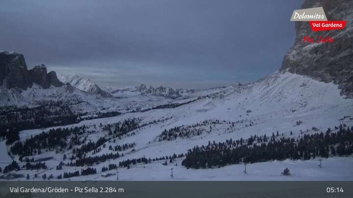 Archiv Foto Webcam Gröden - Piz Sella