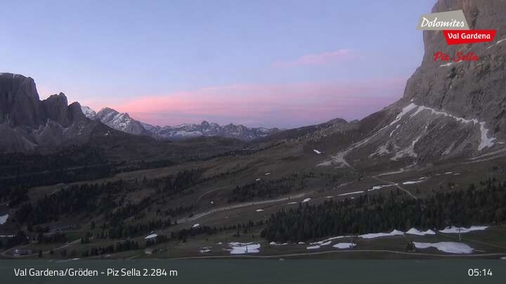 Archiv Foto Webcam Gröden - Piz Sella
