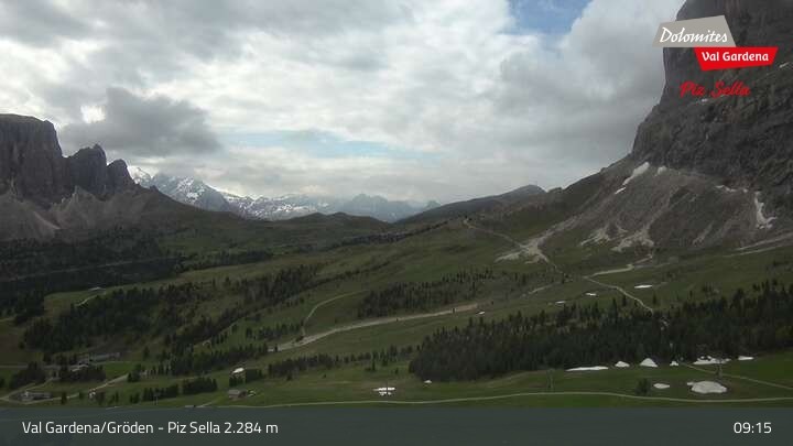 Archiv Foto Webcam Gröden - Piz Sella
