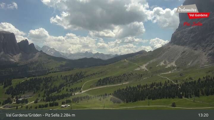 Archiv Foto Webcam Gröden - Piz Sella