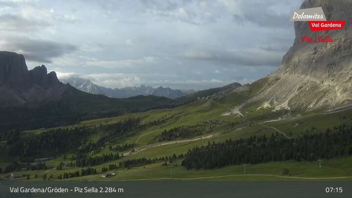 Archiv Foto Webcam Gröden - Piz Sella