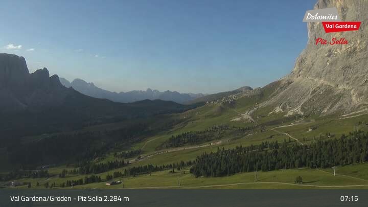 Archiv Foto Webcam Gröden - Piz Sella