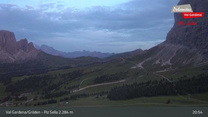 Archiv Foto Webcam Gröden - Piz Sella