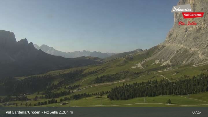 Archiv Foto Webcam Gröden - Piz Sella