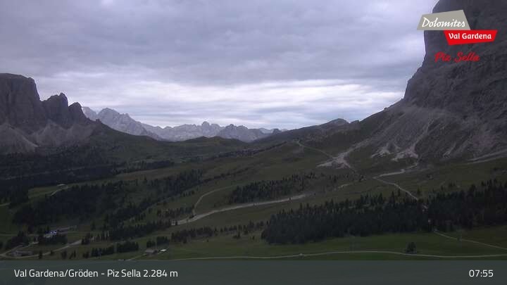 Archiv Foto Webcam Gröden - Piz Sella